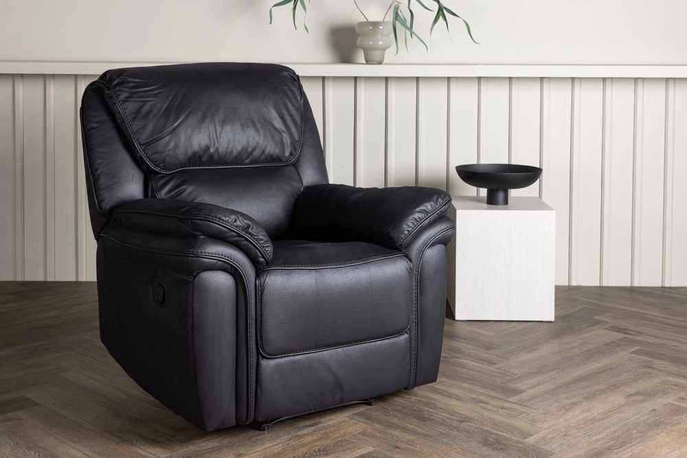 Venture Design Atlenkiamas fotelis, Saranda, 99x103x104 cm, Juodas