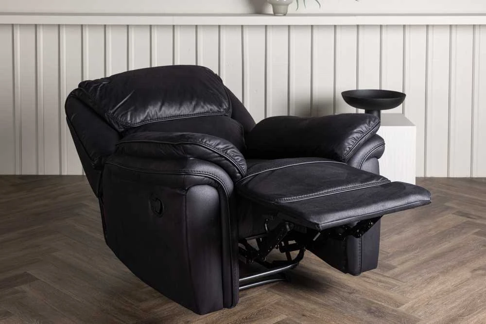Venture Design Atlenkiamas fotelis, Saranda, 99x103x104 cm, Juodas