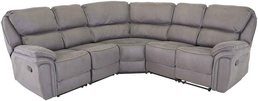 Venture Design Atlenkiamas kampinis sofa „Saranda“, 169x98 cm, pilka