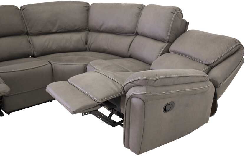 Venture Design Atlenkiamas kampinis sofa „Saranda“, 169x98 cm, pilka
