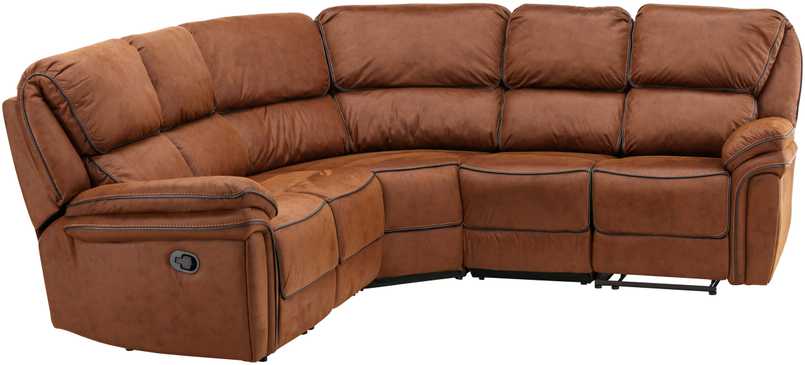 Venture Design Atlenkiamas kampinis sofa „Saranda“, 169x98 cm, ruda