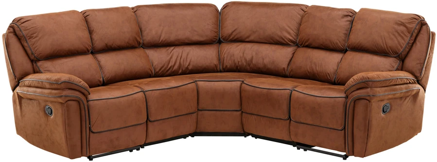 Venture Design Atlenkiamas kampinis sofa „Saranda“, 169x98 cm, ruda