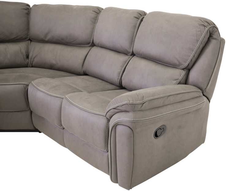 Venture Design Atlenkiamas kampinis sofa „Saranda“, 169x98 cm, pilka