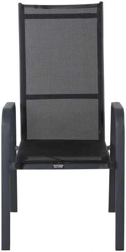 Venture Design Atlenkiamas kėdė, Copacabana 2 vnt., 65x56.5x110 cm, Juoda