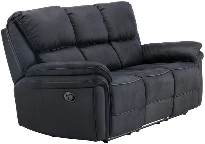 Venture Design Atlenkiamas sofa „Saranda“, 228x99 cm, juoda
