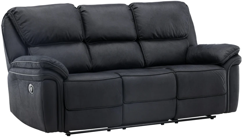 Venture Design Atlenkiamas sofa „Saranda“, 228x99 cm, juoda