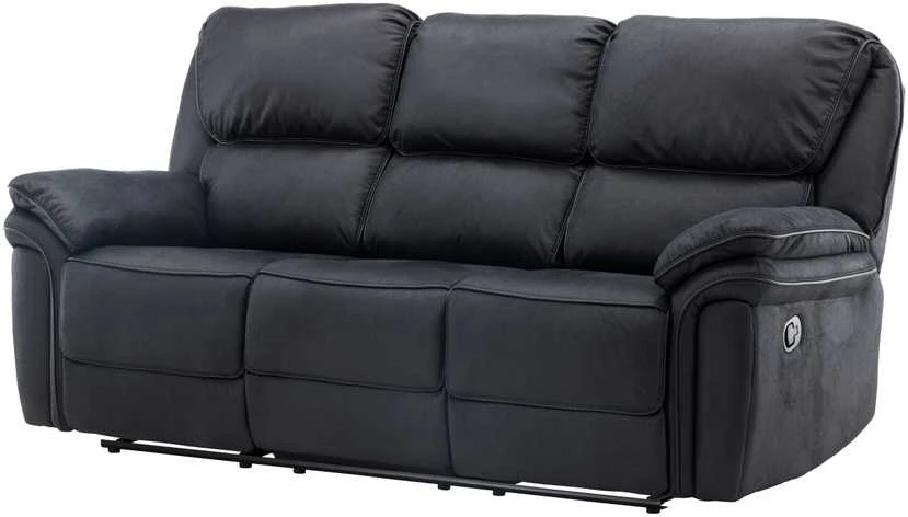 Venture Design Atlenkiamas sofa „Saranda“, 228x99 cm, juoda