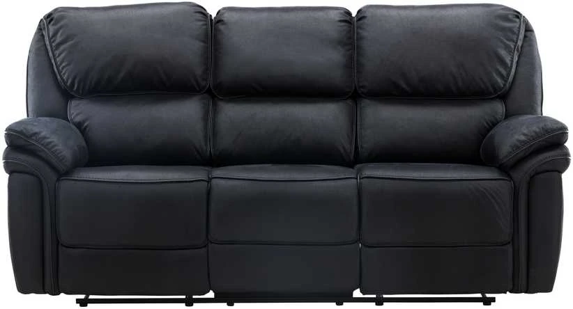 Venture Design Atlenkiamas sofa „Saranda“, 228x99 cm, juoda