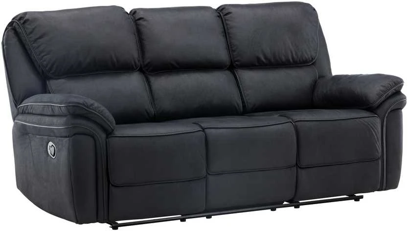 Venture Design Atlenkiamas sofa „Saranda“, 228x99 cm, juoda