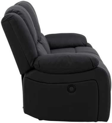 Venture Design Atlenkiamas sofa, Singapūras, 96x218x100 cm, Juoda