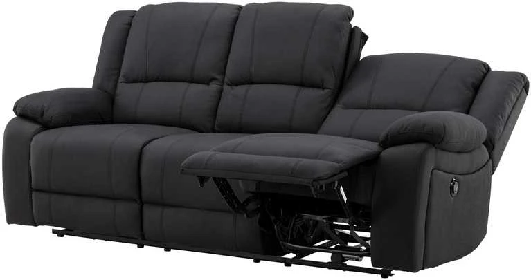 Venture Design Atlenkiamas sofa, Singapūras, 96x218x100 cm, Juoda