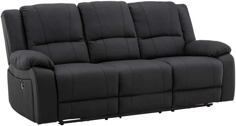 Venture Design Atlenkiamas sofa, Singapūras, 96x218x100 cm, Juoda