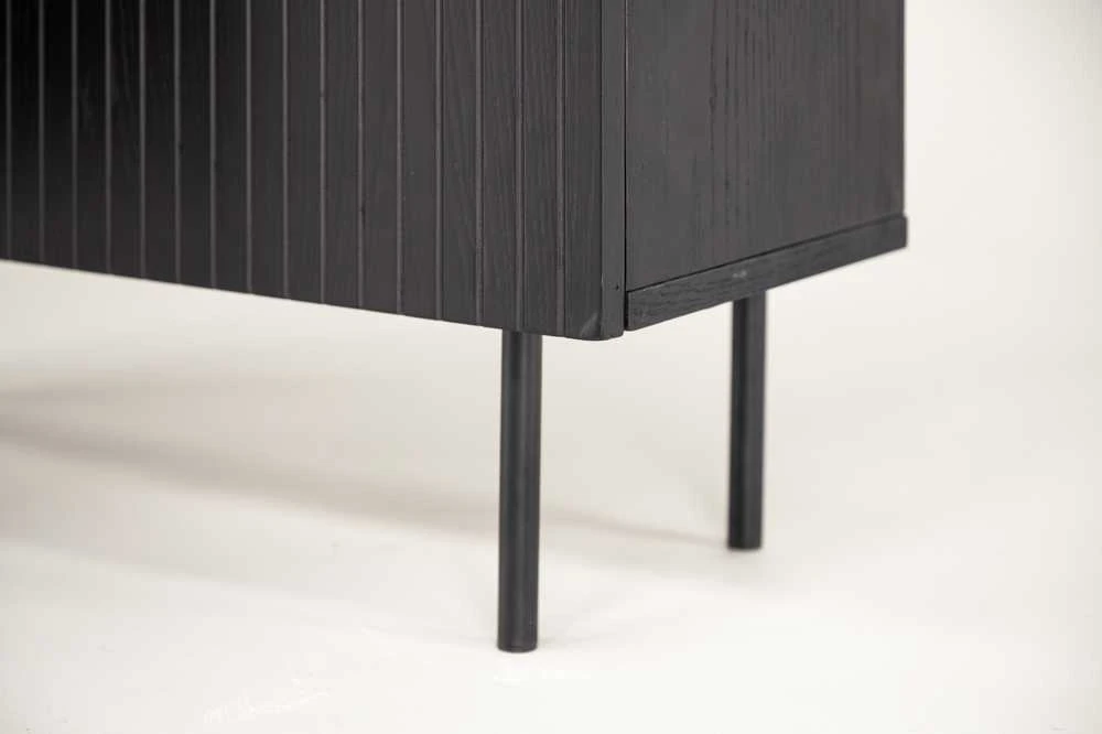 Venture Design Aukštas spintelės stalčius, Björkön, 80x103 cm, Juoda