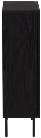 Venture Design Aukštas spintelės stalčius, Björkön, 80x103 cm, Juoda