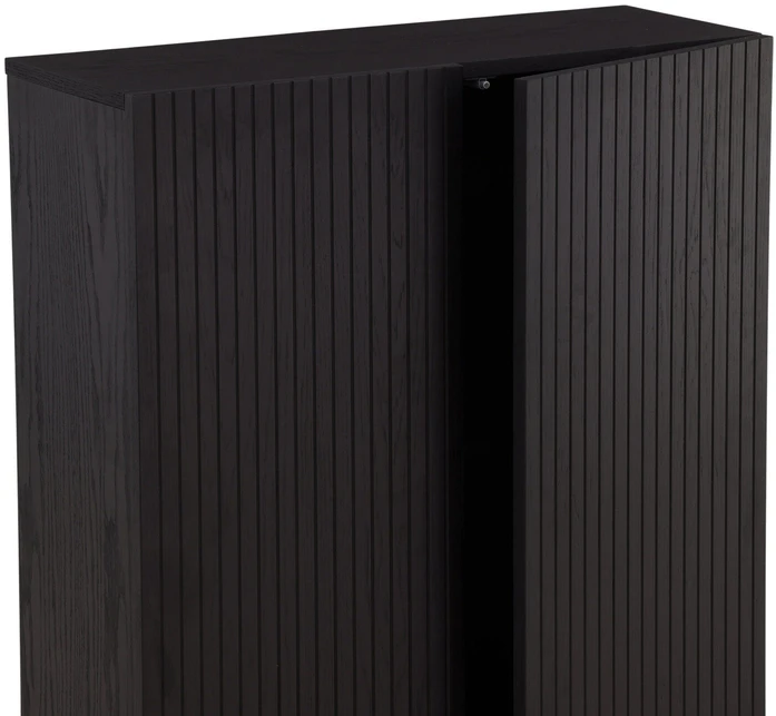Venture Design Aukštas spintelės stalčius, Björkön, 80x103 cm, Juoda