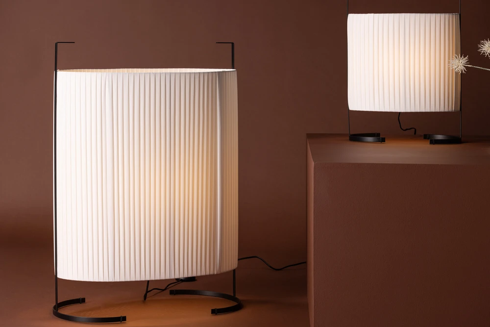 Venture Design Aukštas šviestuvas, Rennes, 80x60x30 cm, Bežis
