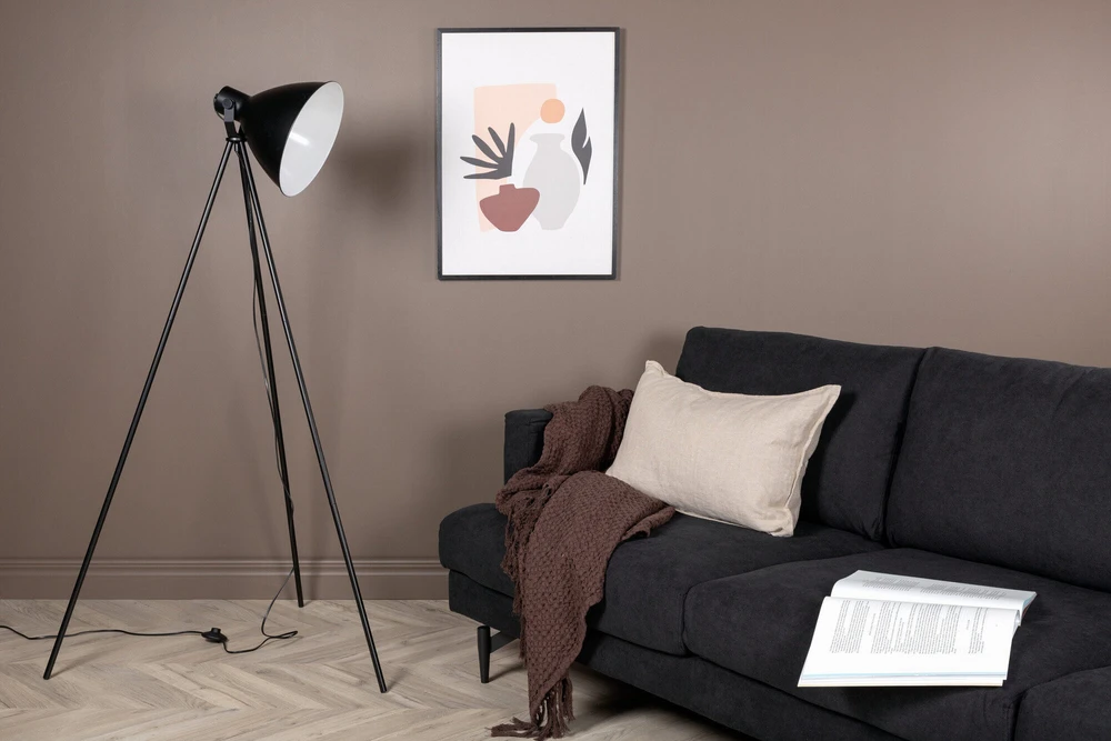 Venture Design Aukštas šviestuvas, Tiv, 139.5x73x63 cm, Juodas