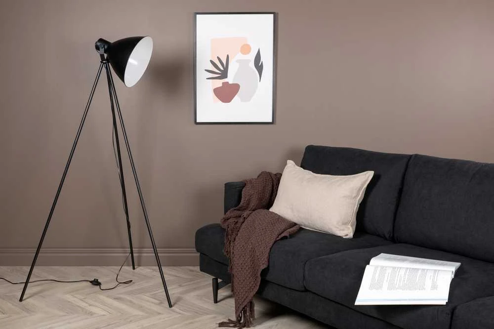Venture Design Aukštas šviestuvas, Tiv, 139.5x73x63 cm, Juodas