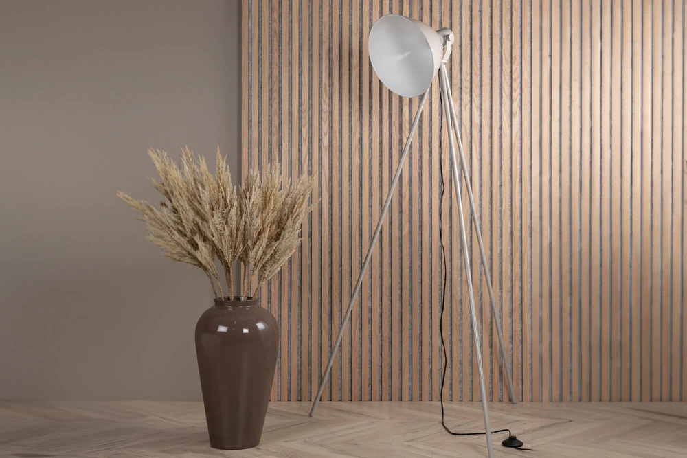 Venture Design Aukštas žibintas, Tiv, 139.5x73x63 cm, Bėžinės spalva