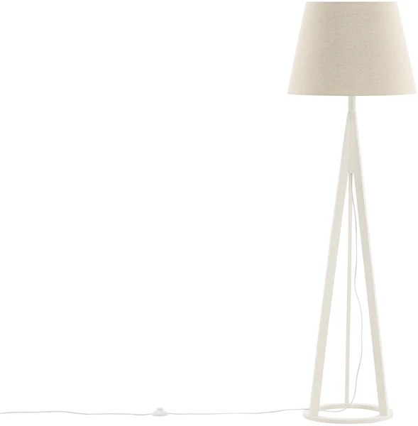 Venture Design Aukštoji lempa, Kona, 160x51 cm, Balta