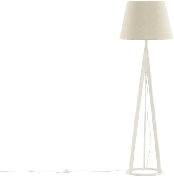 Venture Design Aukštoji lempa, Kona, 160x51 cm, Balta