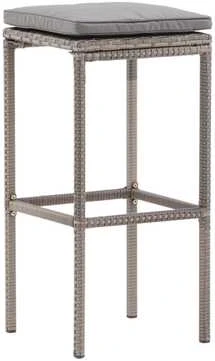 Venture Design Baro išklotinė, Alo Baras su plieno pagrindu, 38x76x38 cm, Pilka