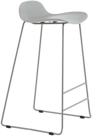 Venture Design Baro kėdė, Banga, 2 vnt., 42x50x87 cm, Pilka