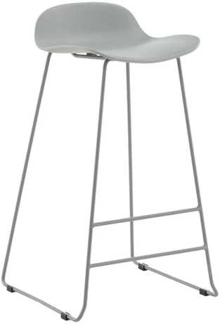 Venture Design Baro kėdė, Banga, 2 vnt., 42x50x87 cm, Pilka