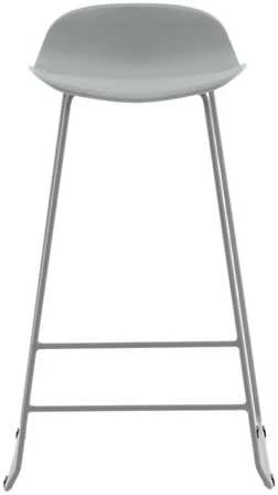 Venture Design Baro kėdė, Banga, 2 vnt., 42x50x87 cm, Pilka