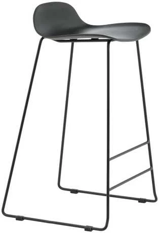 Venture Design Baro kėdė, Banga, 42x50x87 cm, Juoda
