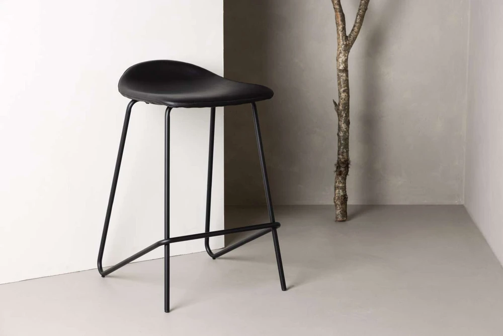 Venture Design Baro kėdė, Grebbestad, 2 vnt., 46x41x72 cm, Juoda