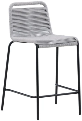 Venture Design Baro kėdė, Lindos, 54x88.5x52.5 cm, šviesiai pilka