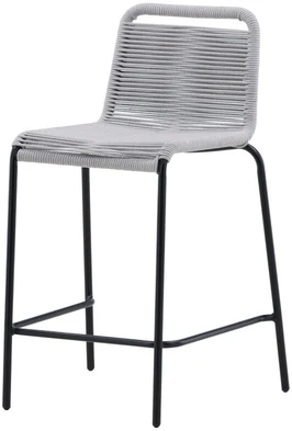 Venture Design Baro kėdė, Lindos, 54x88.5x52.5 cm, šviesiai pilka