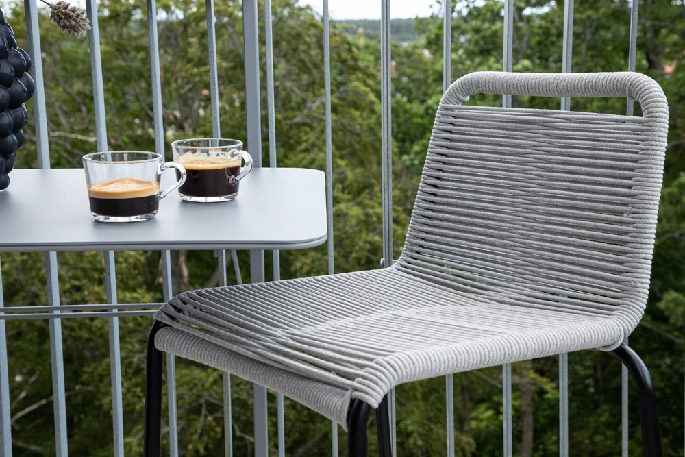 Venture Design Baro kėdė, Lindos, 54x88.5x52.5 cm, šviesiai pilka