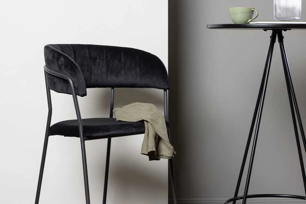 Venture Design Baro kėdė, Lui, 49x53x97 cm, Juoda