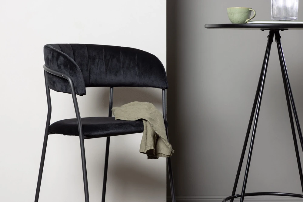 Venture Design Baro kėdė, Lui, 49x53x97 cm, Juoda