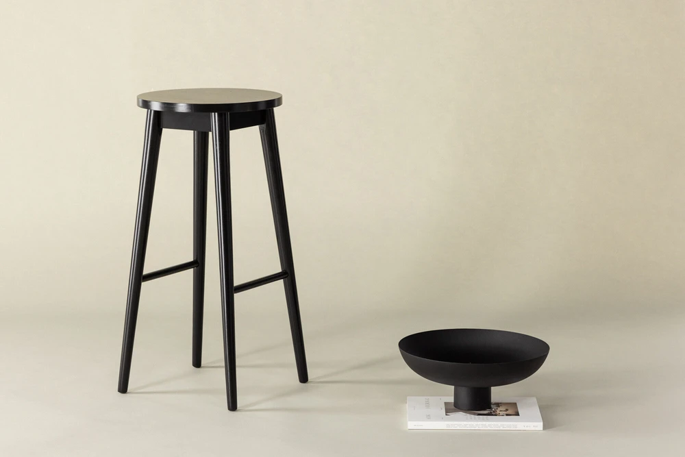 Venture Design Baro kėdė, Mollösand, 36x36x75 cm, Juoda