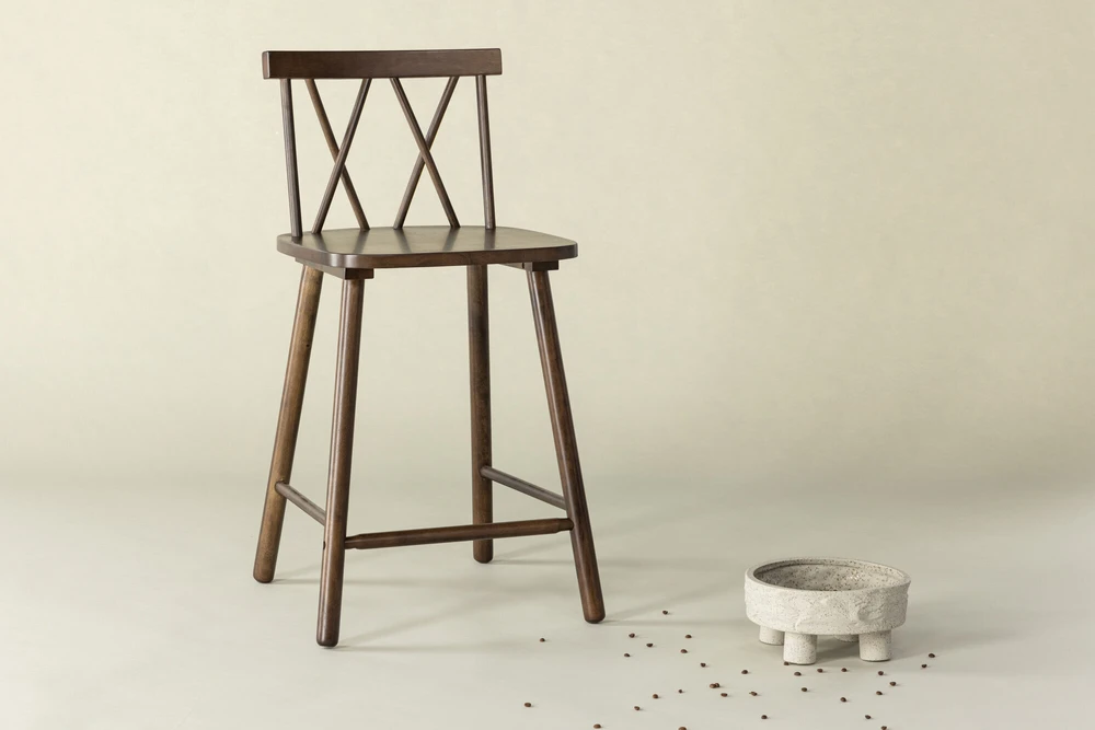 Venture Design Baro kėdė, Mollöström 2 vnt., 90x43 cm, Mocca