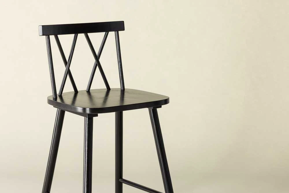 Venture Design Baro kėdė, Mollöström 2 vnt., 90x43 cm, Juoda