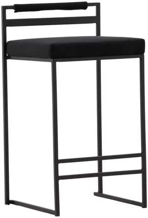 Venture Design Baro kėdė, Opelika, 2 vnt., 41x45x80 cm, Juoda