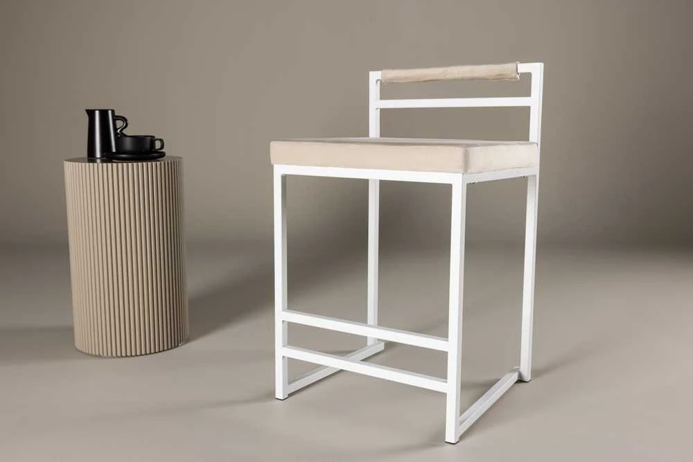 Venture Design Baro kėdė, Opelika, 42x46.5x80.5 cm, kreminė spalva
