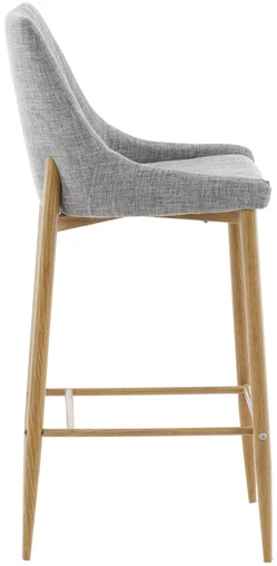 Venture Design Baro kėdė, Plaza 2 vnt., 49,5x45x103 cm, šviesiai pilka
