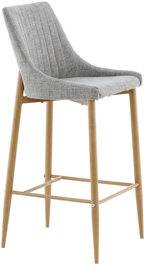 Venture Design Baro kėdė, Plaza 2 vnt., 49,5x45x103 cm, šviesiai pilka