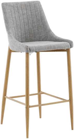 Venture Design Baro kėdė, Plaza 2 vnt., 49,5x45x103 cm, šviesiai pilka