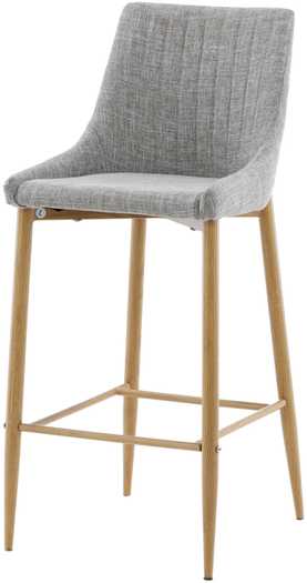 Venture Design Baro kėdė, Plaza 2 vnt., 49,5x45x103 cm, šviesiai pilka