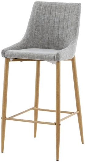 Venture Design Baro kėdė, Plaza 2 vnt., 49,5x45x103 cm, šviesiai pilka