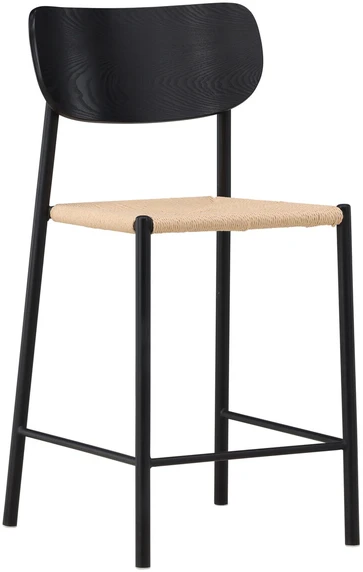 Venture Design Baro kėdė, Polly, 55x52x101 cm, Juoda