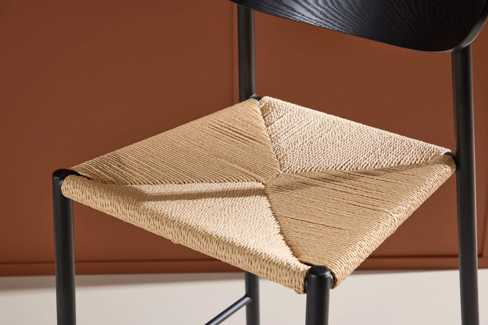 Venture Design Baro kėdė, Polly, 55x52x101 cm, Juoda