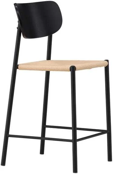Venture Design Baro kėdė, Polly, 55x52x101 cm, Juoda