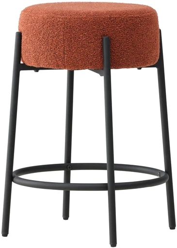 Venture Design Baro kėdė, Tucson, juodos kojos / Roasty Boucle, raudona
